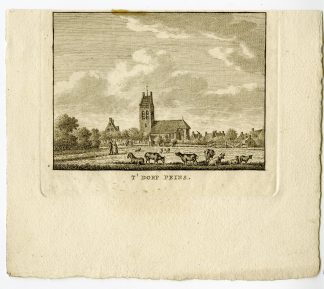 Antique Print-PEINS-VIEW-FRIESLAND-Bendorp-Bulthuis-1792