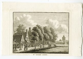 Antique Print-RIED-VIEW-FRIESLAND-Bendorp-Bulthuis-1792