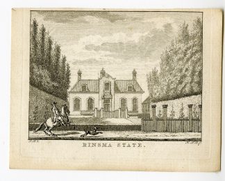 Antique Print-RINSMA STATE-DANTUMADEEL-FRIESLAND-Bendorp-Bulthuis-1792