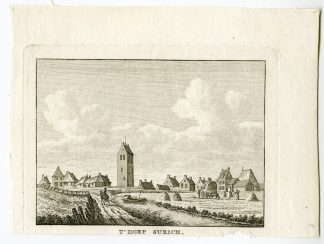 Antique Print-ZURICH-VIEW-FRIESLAND-Bendorp-Bulthuis-1792
