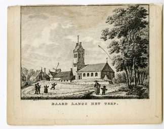 Antique Print-BAARD-VIEW-FRIESLAND-Bendorp-Bulthuis-1792