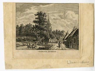Antique Print-WAARDENBURG-GELDERLAND-VIEW-Bendorp-Bulthuis-1792