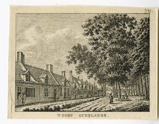 Antique Print-OUDELANDE-ZEELAND-VIEW-Bendorp-Bulthuis-1792