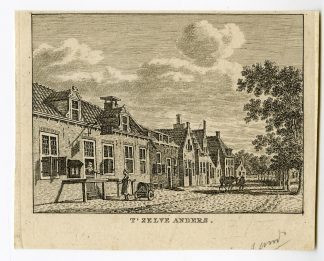 Antique Print-KAPELLE-ZEELAND-VIEW-Bendorp-Bulthuis-1792