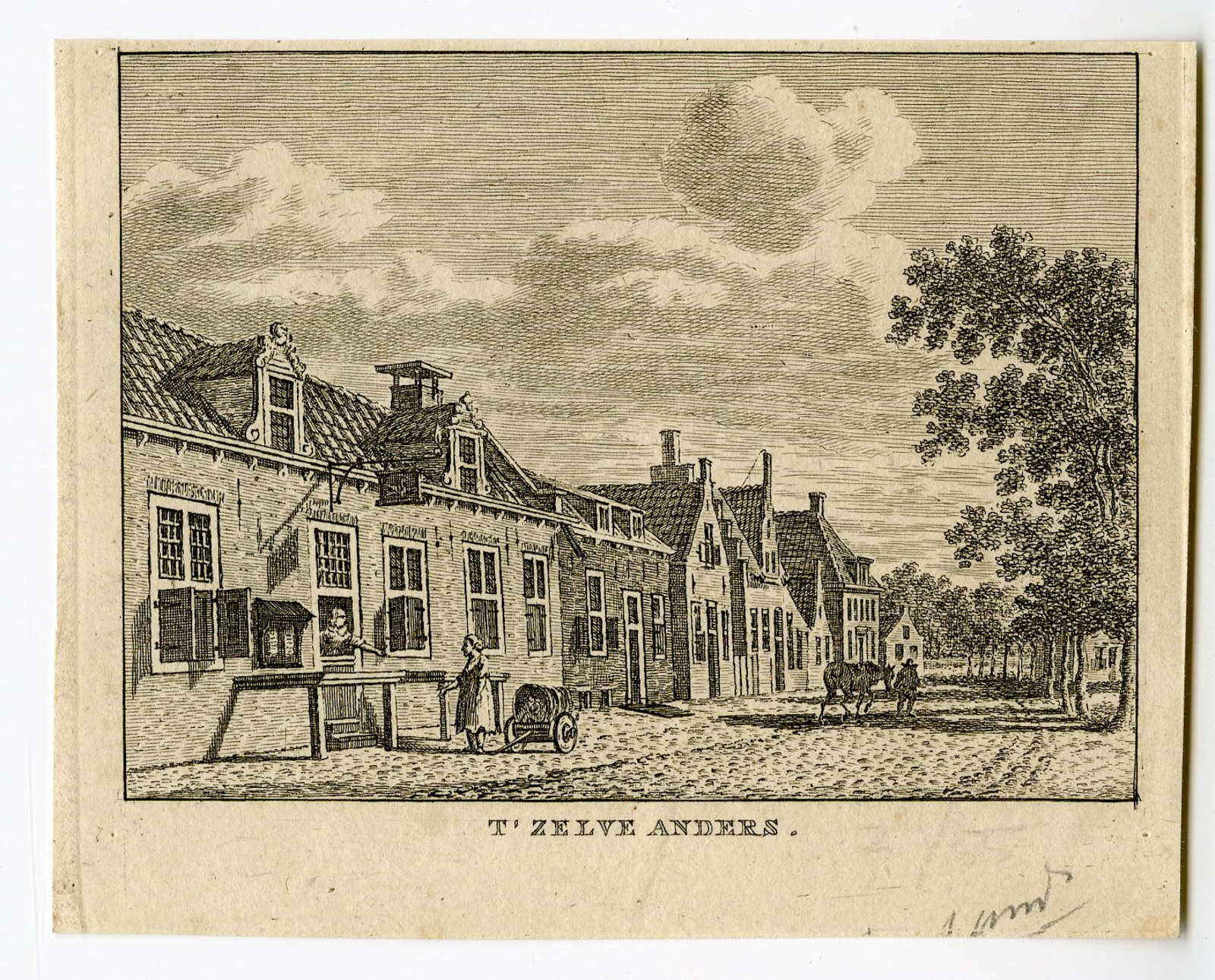 , Antique Print-KAPELLE-ZEELAND-VIEW-Bendorp-Bulthuis-1792, Pictura Antique Prints