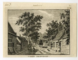 Antique Print-DRIEWEGEN-ZEELAND-VIEW-Bendorp-Bulthuis-1792