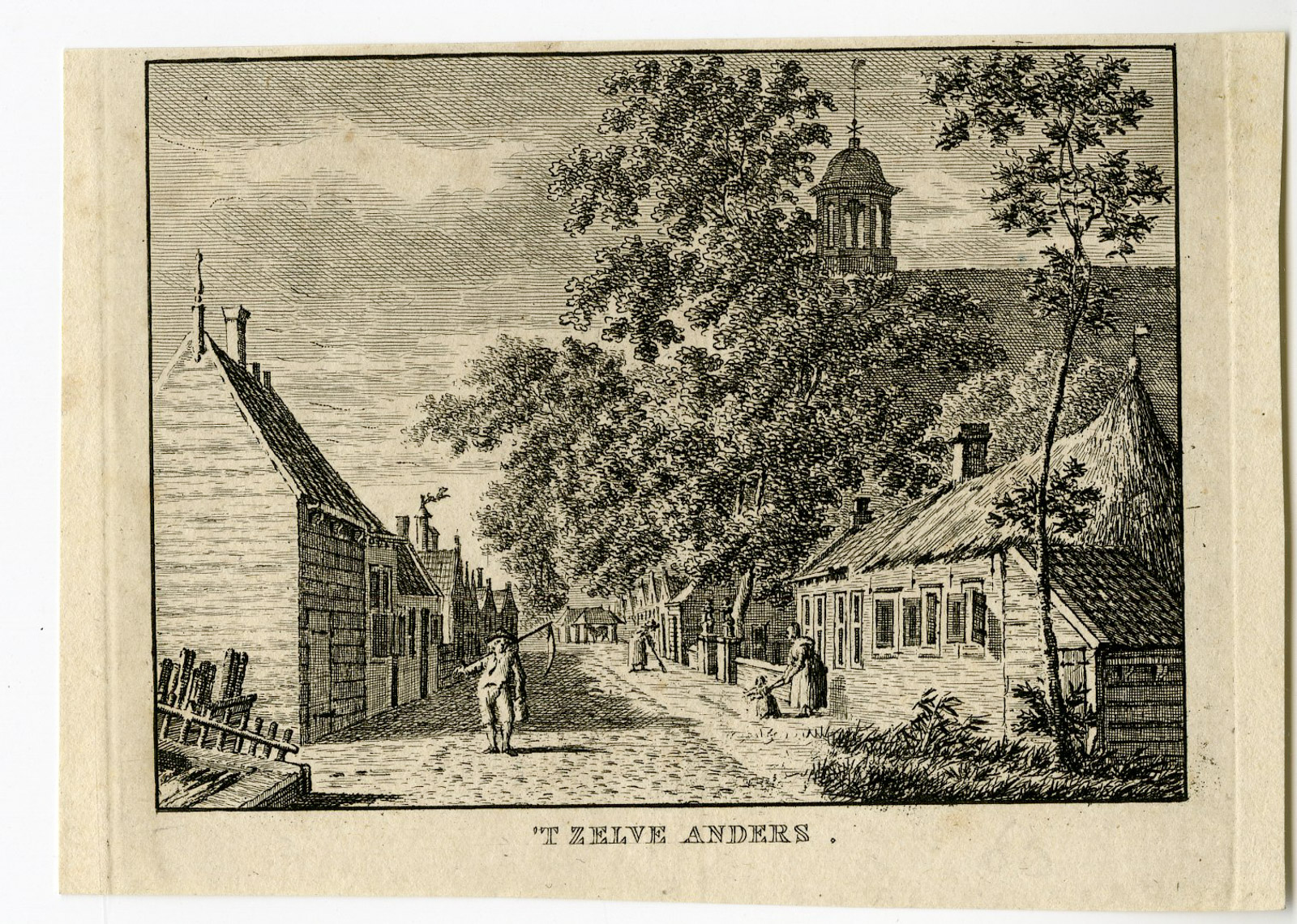 , Antique Print-DRIEWEGEN-ZEELAND-VIEW-Bendorp-Bulthuis-1792, Pictura Antique Prints