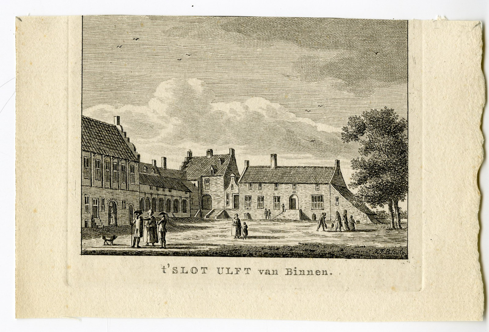 Pco 25874 416x283 Antique Print-ULFT CASTLE-GELDERLAND-VIEW-Bendorp-Bulthuis-1792