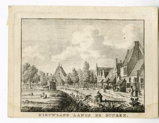 Antique Print-NIEUWLAND-UTRECHT-VIEW-Bendorp-Bulthuis-1792