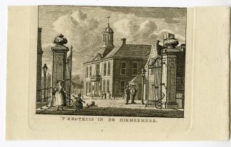 Antique Print-DIEMEN-COURT HOUSE-DIEMERMEER-Bendorp-Bulthuis-1792