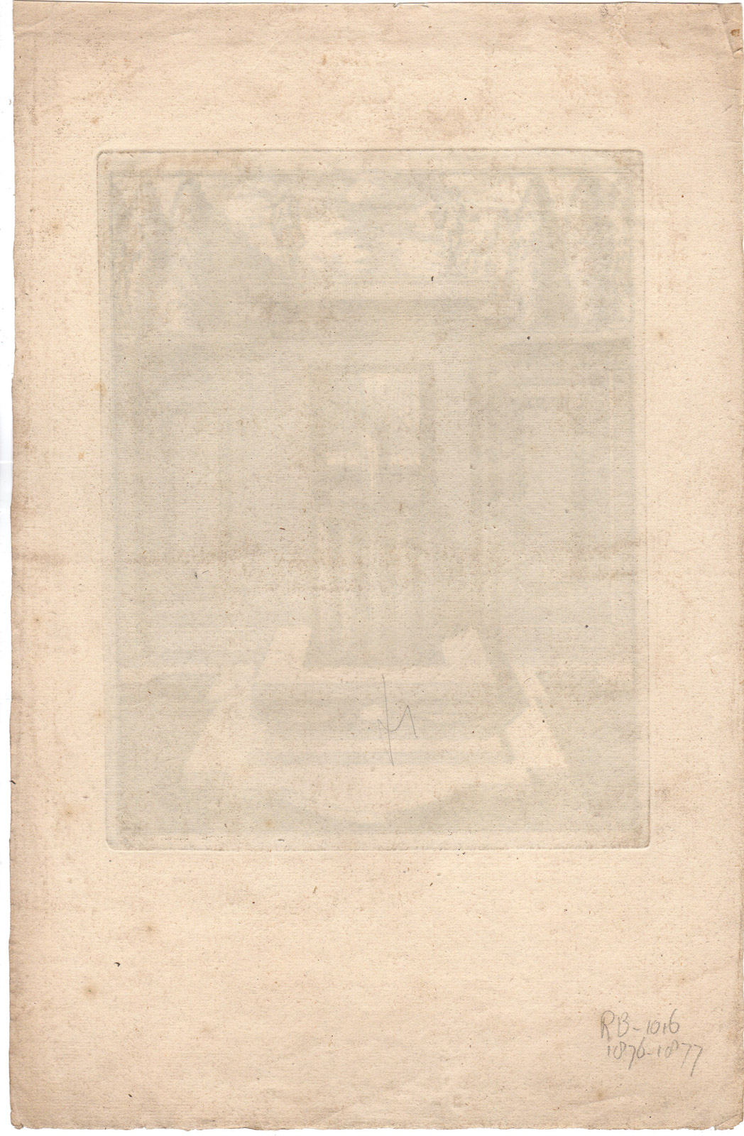 , Antique Print-FOUNTAIN DESIGN-PARK-FEMALE MYTHOLOGICAL FIGURES-Anonymous-18th.c., Pictura Antique Prints