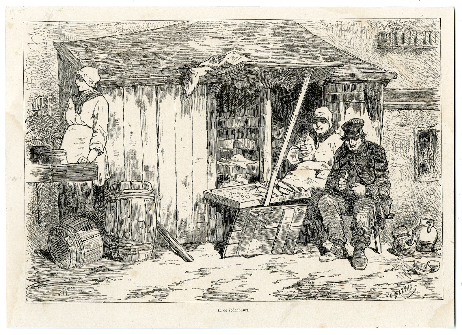 , Antique Print-Barban, Pictura Antique Prints