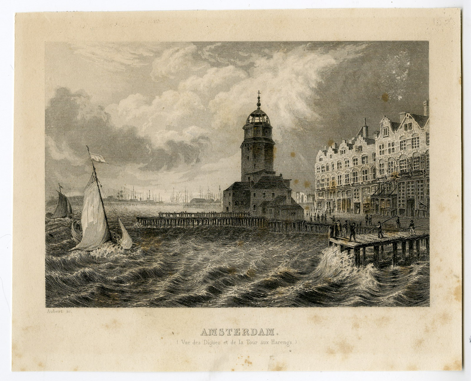 , Antique Print-Aubert, Pictura Antique Prints