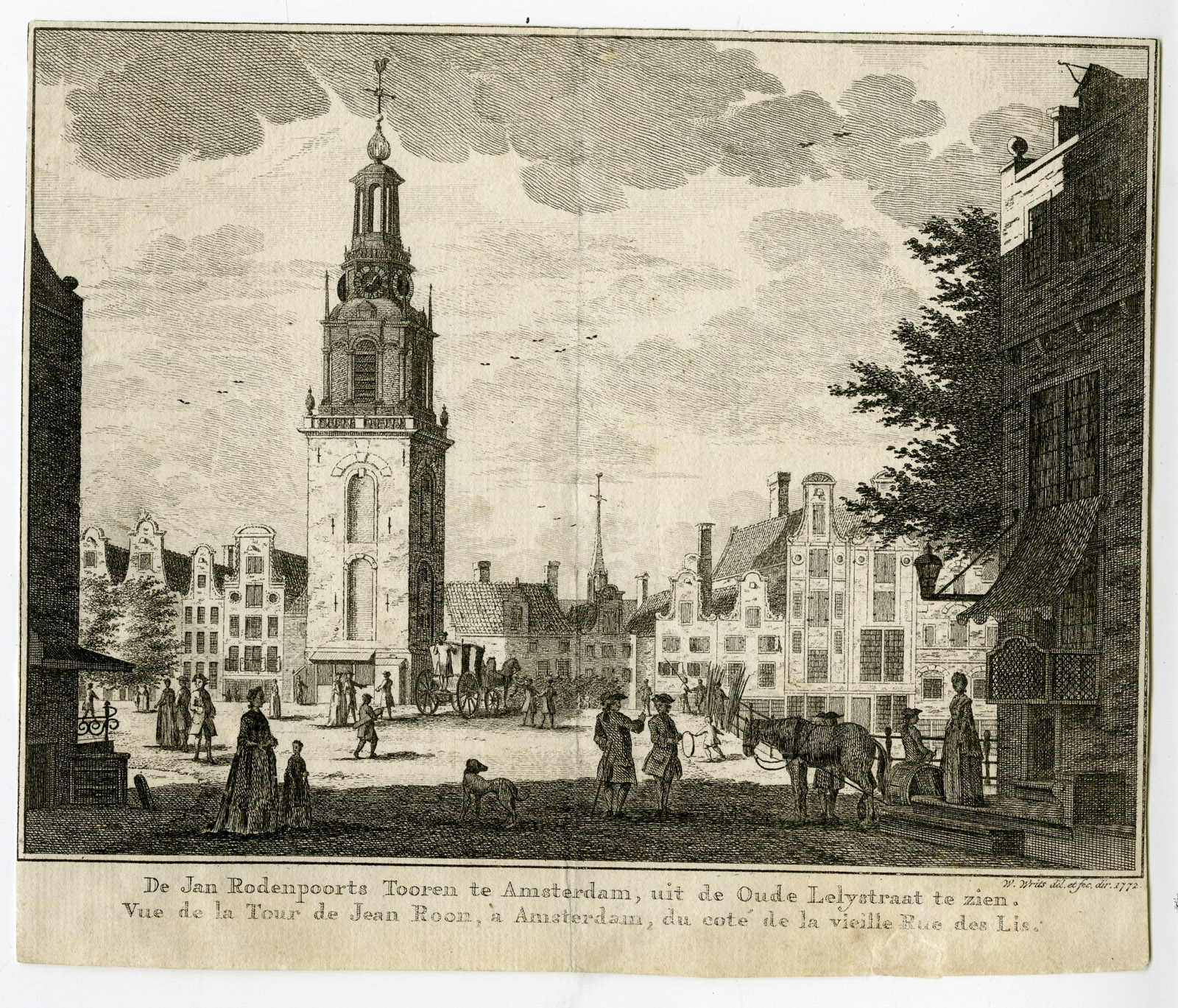 , Antique Print-Writs-1772, Pictura Antique Prints