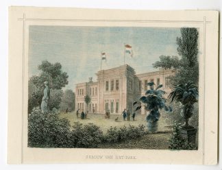 Antique Print-Poppel-Terwen