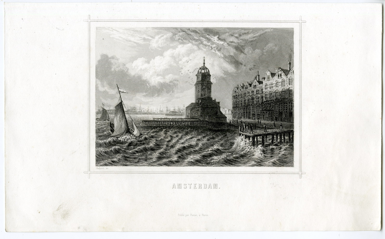 , Antique Print-Aubert, Pictura Antique Prints