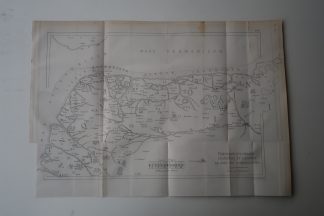 Antique Map-GRAVELINES-GREVELINGEN REGION IN THE YEAR 800-Revue Maritime-1869