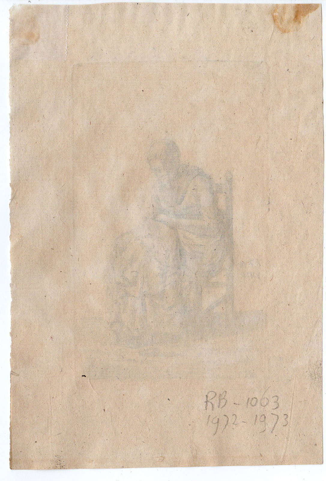 , Antique Master Print-WOMAN-MENDING-CLOTHING-STOVE-de Man-1828, Pictura Antique Prints