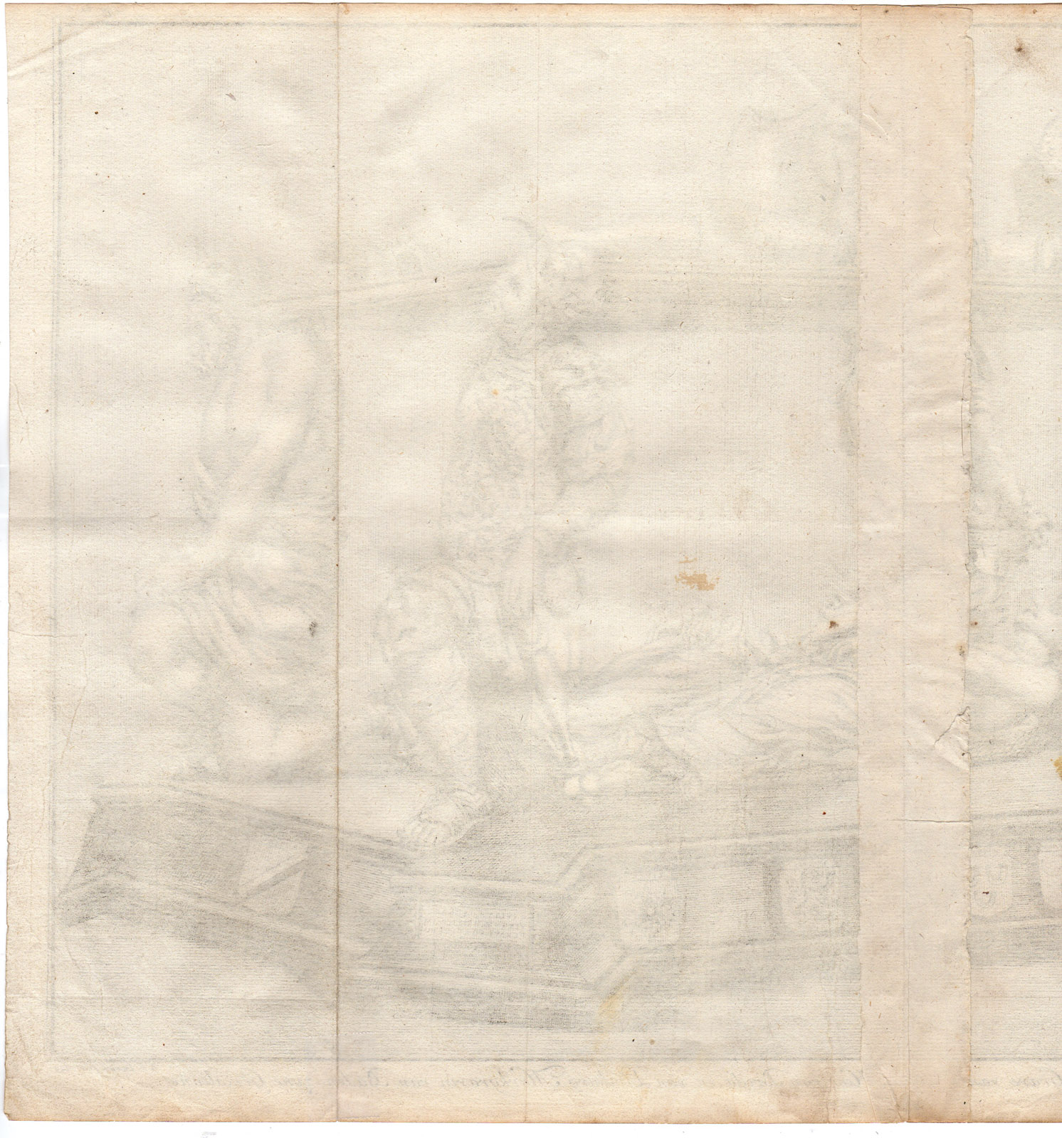 , Antique Print-TOMB-COUNT-ENGELBREGT II-NASSAU-LORD OF BREDA-Immink-Antiquus-1744, Pictura Antique Prints