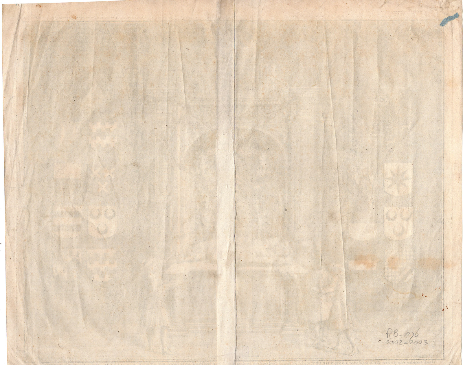 , Antique Print-TOMB-GERRIT VAN ASSENDELFT-van Cuyck-van Giessen -1730, Pictura Antique Prints