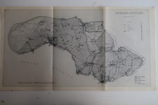 Antique Print-SCHOUWEN-DUIVELAND-1953 FLOOD-Aardr. Genootschap-1953