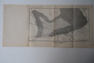 Antique Map-VELUWE GEOLOGY-ICE-AGE-Aardr. Genootschap-1949