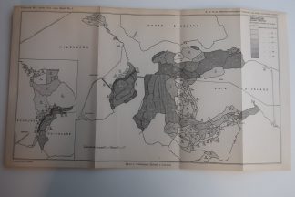 Antique Map-POLDER MAP-WALCHEREN-ZUID-BEVELAND-ZEELAND-Aardr. Genootschap-1943