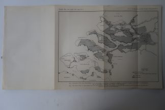 Antique Map-FLOOD-INUNDATIONS-ZEELAND-Aardr. Genootschap-1953