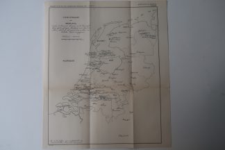 4-Antique Maps-DEMOGRAPHIC DEVELOPMENT-THE NETHERLANDS-Aardr. Genootschap-1921