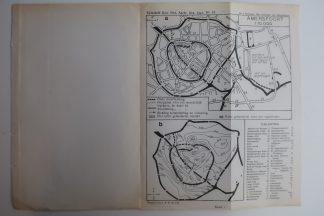 Antique Map-AMERSFOORT HISTORIC DEVELOPMENT-Aardr. Genootschap-1941