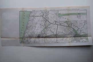 2-Antique Maps-NOORDZEEKANAAL-IJ LAKE-AMSTERDAM-PORT-Aardr. Genootschap-1882