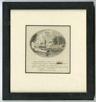 Antique Print-NAARDEN-PANORAMIC VIEW-Brouwer-Ollefen & Bakker-1793