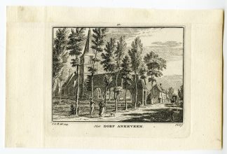 Antique Print-ANKEVEEN-VIEW-Spilman-de Beijer-1746