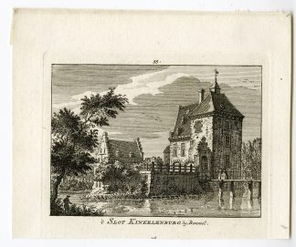 Antique Print-BEMMEL-CASTLE-KINKELENBURG-Spilman-de Beijer-1746