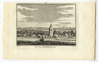 Antique Print-BLARICUM-BLARIKUM-VIEW-Spilman-de Beijer-1746