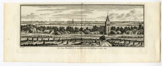 Antique Print-BLARICUM-BLARIKUM-TAFELBERG-Spilman-de Beijer-1746