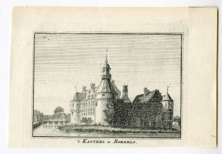 Antique Print-BORCULO CASTLE-BERKELLAND-Spilman-de Beijer-1746