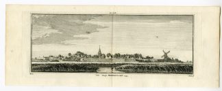 Antique Print-BREDEVOORT-VIEW-Spilman-de Beijer-1746