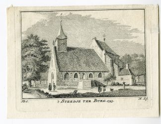 Antique Print-TERBORG-VIEW-Spilman-de Beijer-1746