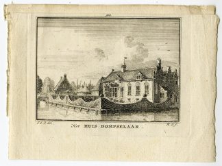 Antique Print-DOMPSELAER CASTLE-WIJK BIJ DUURSTEDE-Spilman-de Beijer-1746