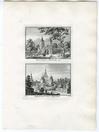 Antique Print-GRUITPOORT-DOETINCHEM-CITY GATE-Spilman-de Beijer-1746