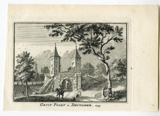 Antique Print-GRUITPOORT-DOETINCHEM-Spilman-de Beijer-1746