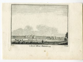 Antique Print-LUSTHUIS-DIEREN-MANOR-Spilman-de Beijer-1746