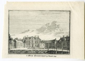 Antique Print-CASTLE-ENGHUIZEN-HUMMELO-Spilman-de Beijer-1746