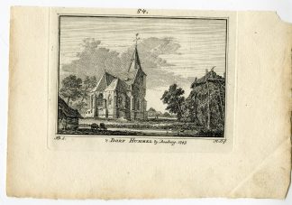 Antique Print-HUMMELO-DOESBURG-VIEW-Spilman-de Beijer-1746