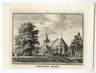 Antique Print-LOPIK-CHURCH-CHAPEL-UTRECHT-Spilman-de Beijer-1746