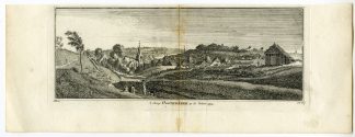 Antique Print-OOSTERBEEK-VELUWE-VILLAGE-Spilman-de Beijer-1746