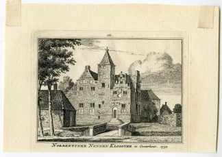 Antique Print-NORBERTINE CONVENT-OOSTERHOUT-Spilman-de Beijer-1746