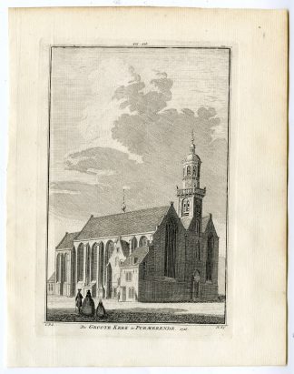 Antique Print-PURMEREND-SINT NICOLAASKERK-CHURCH-Spilman-de Beijer-1746