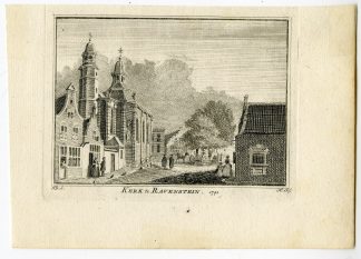 Antique Print-RAVENSTEIN-CHURCH-Spilman-de Beijer-1746